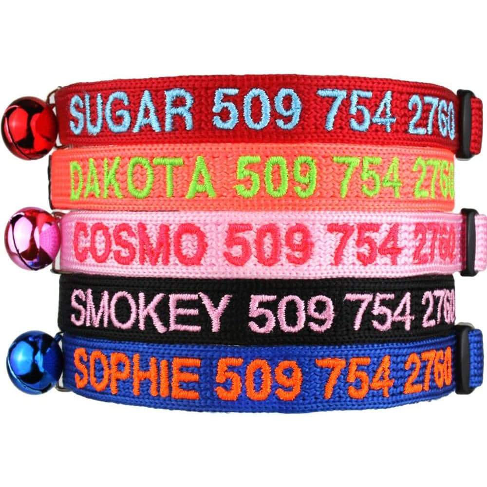 GoTags personalized breakaway cat collar product image